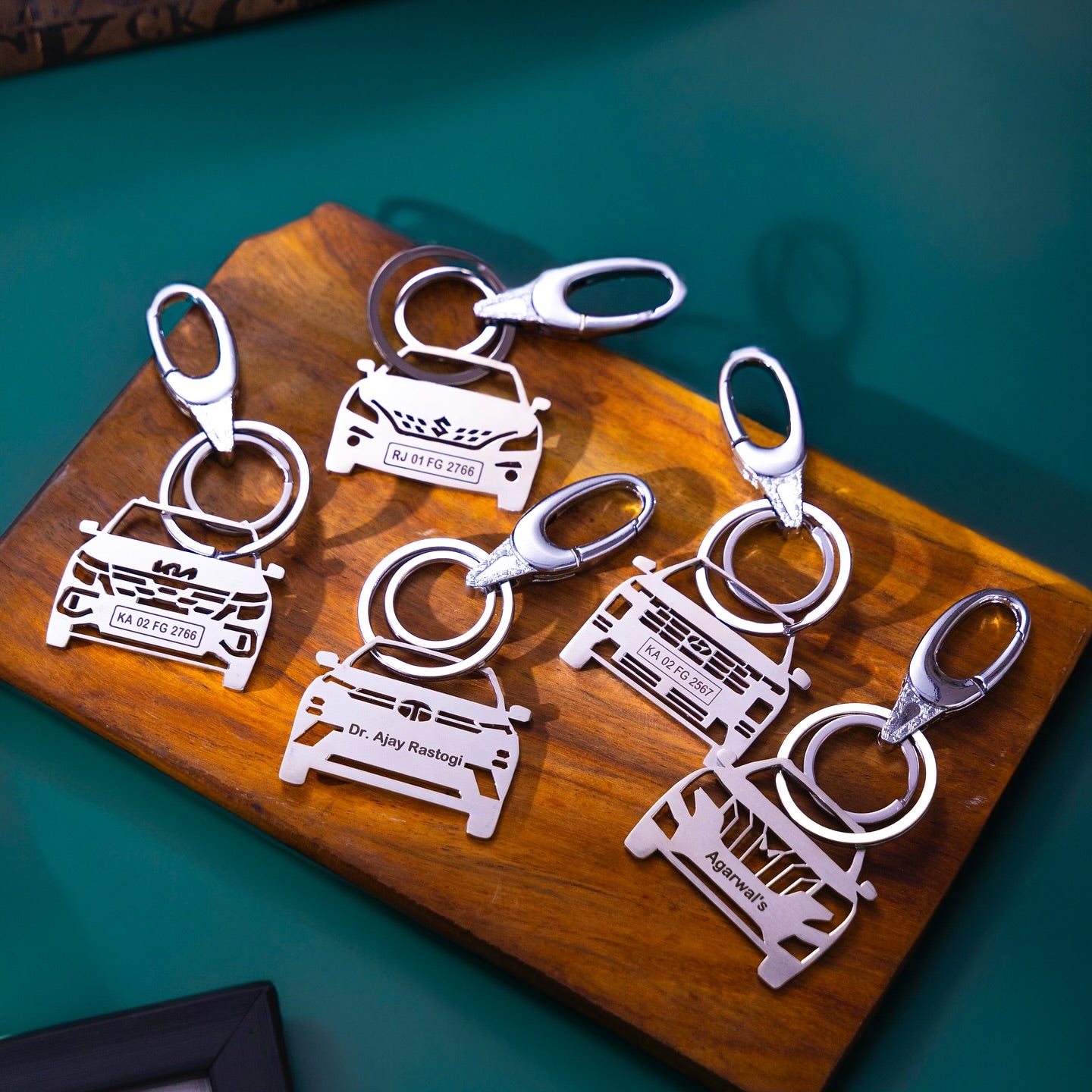 Personalized Car Keychain