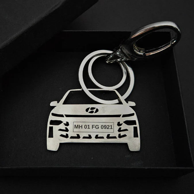 Personalized Car Keychain