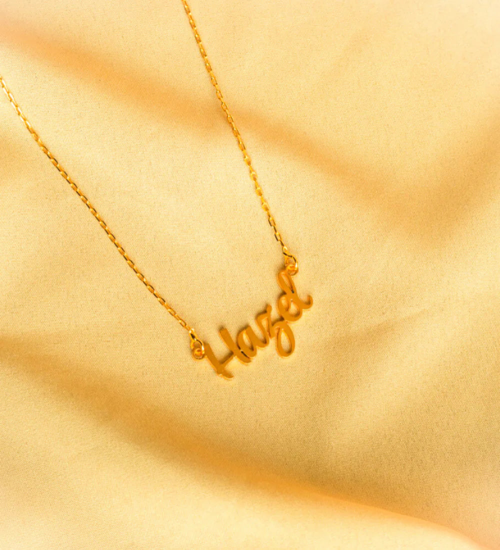 Minimal Name Necklace